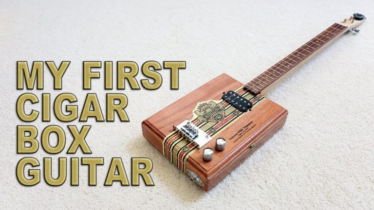 Learn How to Make Your Own Build a Cigar Box Guitar and Rock Out With Style